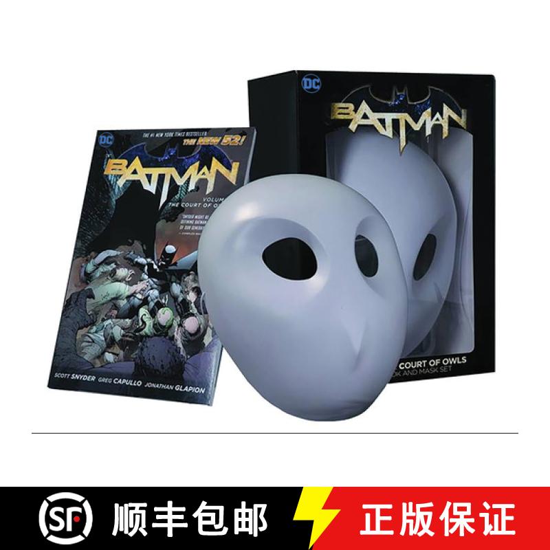 现货 Batman: The Court of Owls Mask and Book Set [9781779517944]