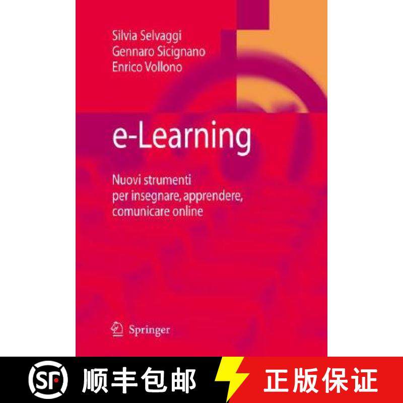 【3-4周达】e-Learning : Nuovi strumenti per insegnare, apprendere, comunicare online [9788847007369]