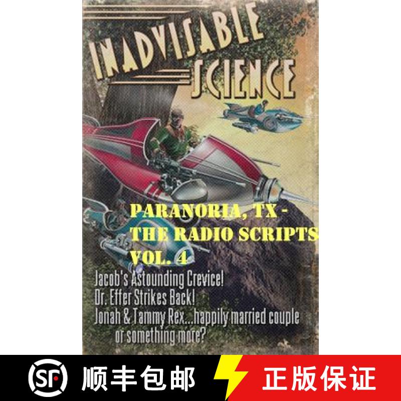 【3-4周达】Paranoria, TX - The Radio Scripts Vol. 4 [9781387022335]