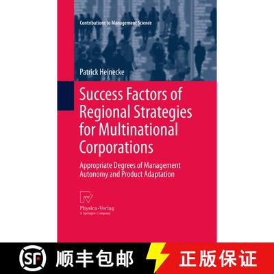 【3-4周达】Success Factors of Regional Strategies for Multinational Corporations : Appropriate Degree... [9783790828313]