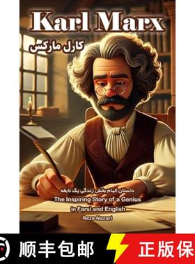 【3-4周达】Karl Marx: The Inspiring Story of a Genius in Farsi and English [9798894446080]