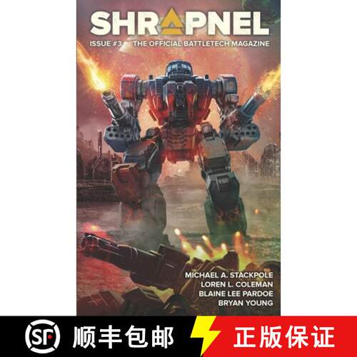 【3-4周达】BattleTech: Shrapnel, Issue #3 [9781947335660]