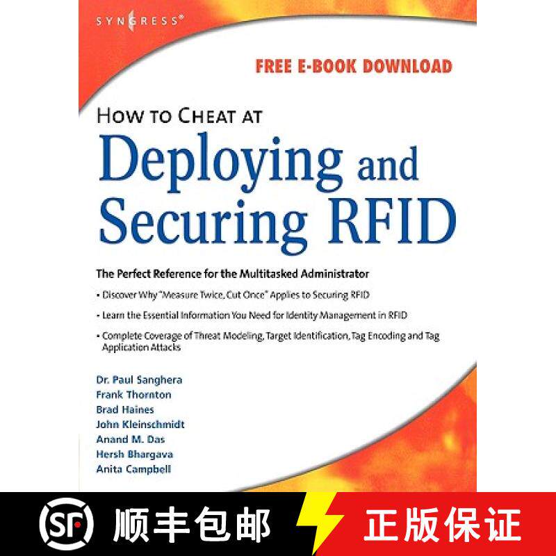【3-4周达】How to Cheat at Deploying and Securing RFID [9781597492300]