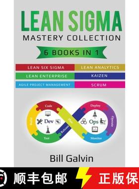 【3-4周达】Lean Sigma Mastery Collection: 6 Books in 1: Lean Six Sigma, Lean Analytics, Lean Enterpri... [9781087865003]