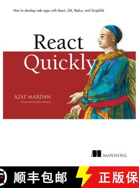 【3-4周达】React Quickly: Painless web apps with React, JSX, Redux, and GraphQL (1st Edition) (1st Ed... [9781617293344]