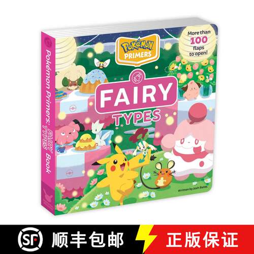 【3-4周达】Pokémon Primers: Fairy Types Book [9781604382259]