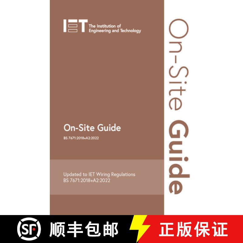 【2-3周达】On-Site Guide (Bs 7671:2018+a2:2022) [9781839532276]