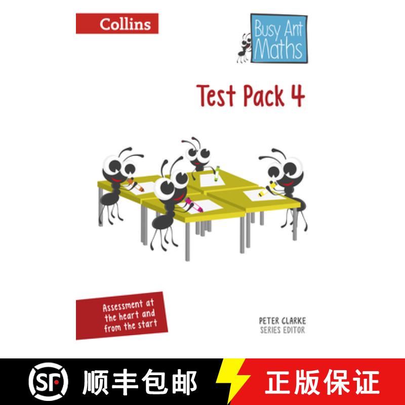 【3-4周达】Busy Ant Maths - Test Pack 4 [9780008167394]