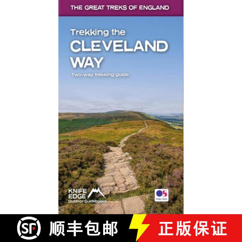 【3-4周达】Trekking the Cleveland Way: Two-Way Guidebook with OS 1:25k Maps: 20 Different Itineraries [9781912933174]