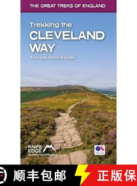 【3-4周达】Trekking the Cleveland Way: Two-Way Guidebook with OS 1:25k Maps: 20 Different Itineraries [9781912933174]
