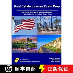 【3-4周达】Real Estate License Exam Prep: All-in-One Review and Testing to Pass the National Portion ... [9781955919364]