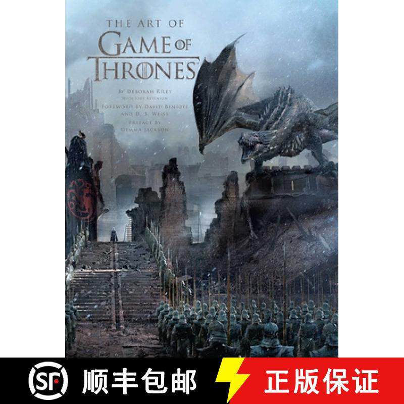 【3-4周达】The Art of Game of Thrones, the Official Book of Design from Season 1 to Season 8 [9781683835332]