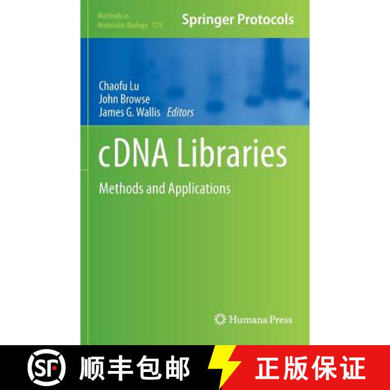 【3-4周达】cDNA Libraries : Methods and Applications [9781617790645]