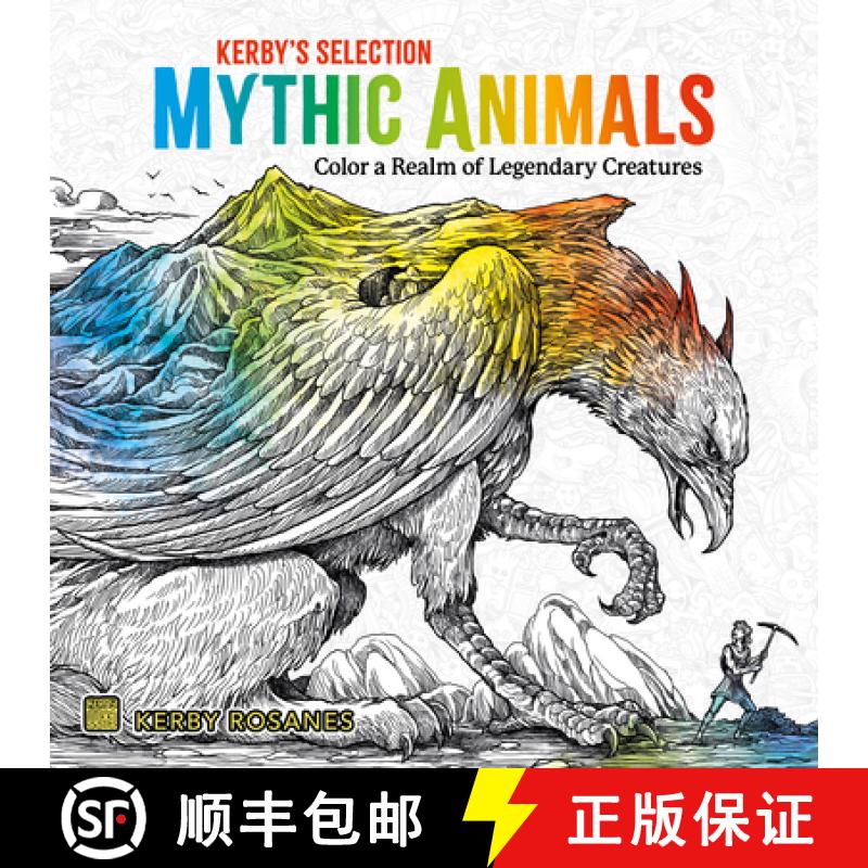 【3-4周达】Mythic Animals: Color a Realm of Legendary Creatures [9798217177271]
