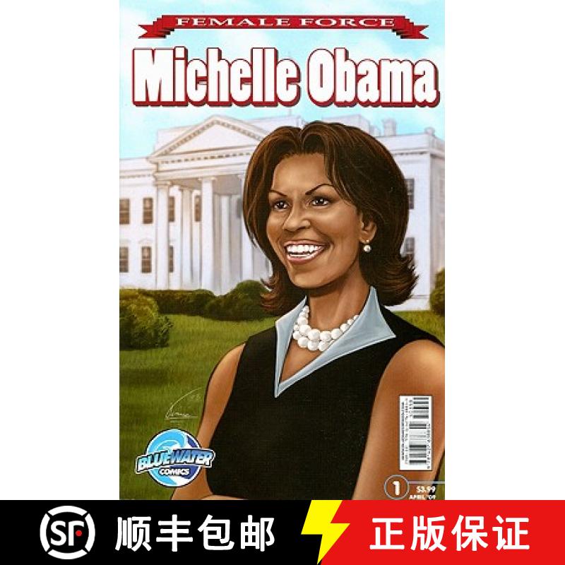 【3-4周达】Female Force: Michelle Obama [9781427638854]