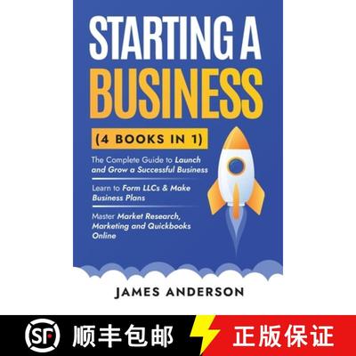 预订 Starting a Business (3 books in 1): The Complete Guide to Launch and Grow a Successful Business.... [9781959750321]