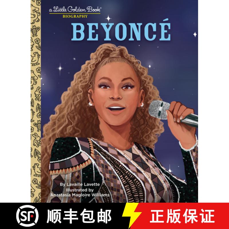 【3-4周达】Beyonce: A Little Golden Book Biography (Presented by Ebony Jr.) [9780593568125]