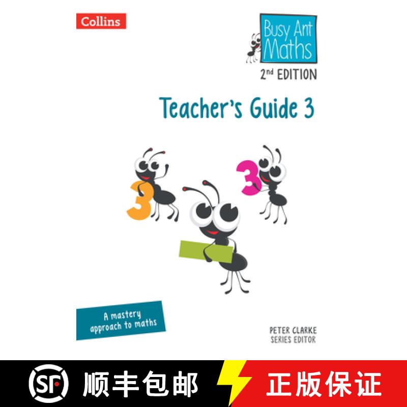 【3-4周达】Busy Ant Maths -- Teacher's Guide 3: [Revised Edition] [9780008613242]