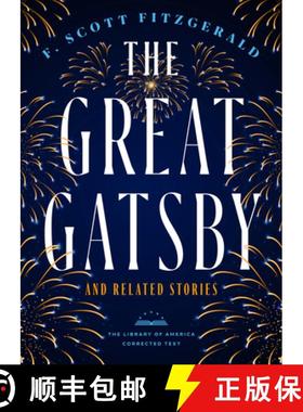 【3-4周达】The Great Gatsby and Related Stories [Deckle Edge Paper]: The Library of America Corrected... [9781598537567]