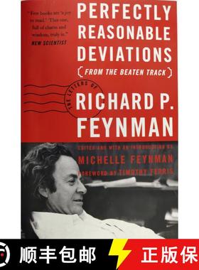 【3-4周达】Perfectly Reasonable Deviations from the Beaten Track: The Letters of Richard P. Feynman [9780465023714]