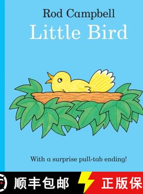 【3-4周达】Little Bird : A fun pull-tab book for toddlers [9781035000241]