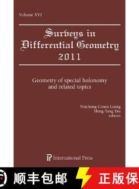 【3-4周达】Surveys in Differential Geometry, Vol. 16 (2011): Geometry of Special Holonomy and Related... [9781571462114]