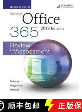 【3-4周达】Marquee Series: Microsoft Office 2019: Text + Review and Assessments Workbook [9780763887018]