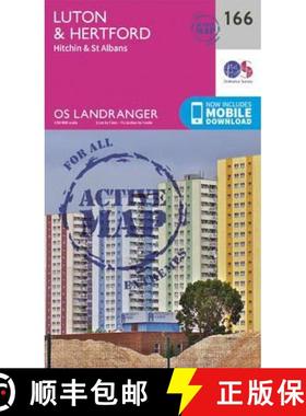 【3-4周达】Luton, Hertford, Hitchin & St Albans [9780319474891]