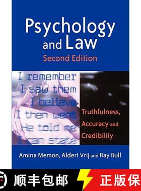【3-4周达】Psychology And Law - Truthfulness, Accuracy & Credibility 2E [Wiley心理学] [9780470850619]