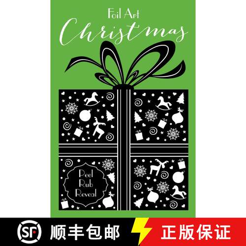 【3-4周达】Foil Art: Christmas [9781499803389]