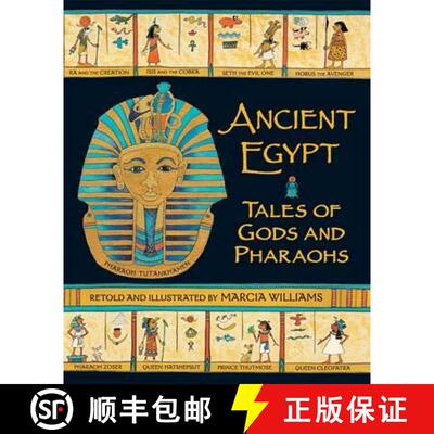 【3-4周达】Ancient Egypt: Tales of Gods and Pharaohs: Comic-strip stories perfect for engaging childr... [9781406338324]