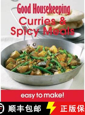 【3-4周达】Good Housekeeping Easy to Make! Curries & Spicy Meals: Over 100 Triple-Tested Recipes [9781908449122]