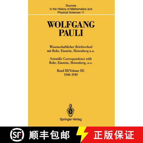 【3-4周达】Wissenschaftlicher Briefwechsel Mit Bohr, Einstein, Heisenberg U.A. / Scientific Correspon... [9783662308509]