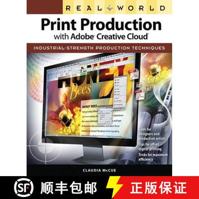 【3-4周达】Real World Print Production with Adobe Creative Cloud [9780321970329]