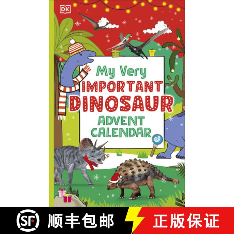 【3-4周达】My Very Important Dinosaur Advent Calendar [9780744089783]