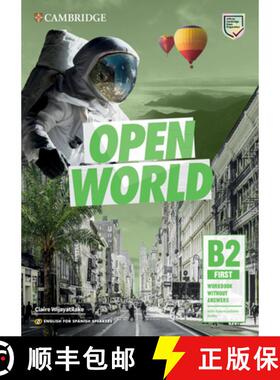 【3-4周达】Open World First Workbook Without Answers with Downloadable Audio English for Spanish Spea... [9788490369173]