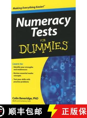 【3-4周达】Numeracy Tests For Dummies [Wiley经管] [9781119953180]
