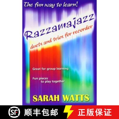【3-4周达】Razzamajazz Recorder - Duets and Trios: A Perfect Introduction to Ensemble Playing [9781848670563]