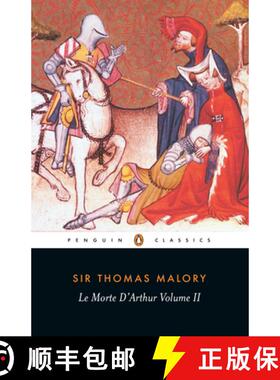 【3-4周达】Le Morte d'Arthur: Volume 2 [9780140430448]