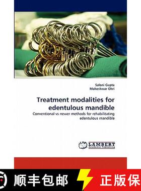 预订 Treatment modalities for edentulous mandible [9783844318401]