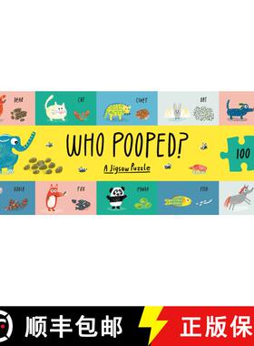 【3-4周达】Who Pooped? 100 Piece Puzzle: A Jigsaw Puzzle [9781786279309]