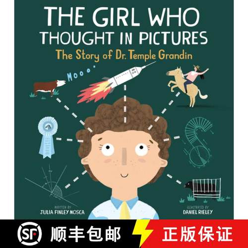 【3-4周达】The Girl Who Thought in Pictures: The Story of Dr. Temple Grandin [9781943147618]