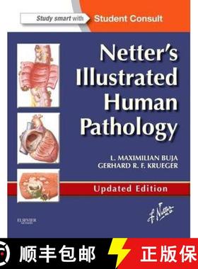 【3-4周达】Netter's Illustrated Human Pathology Updated Edition : with Student Consult Access [9780323220897]