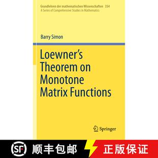 【3-4周达】Loewner's Theorem on Monotone Matrix Functions (1st ed. 2019) (1st ed. 2019) [9783030224240]