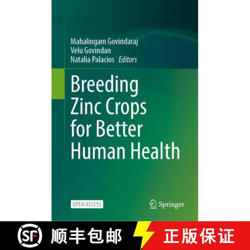 【3-4周达】精装 Breeding Zinc Crops for Better Human Health [9783031843419]