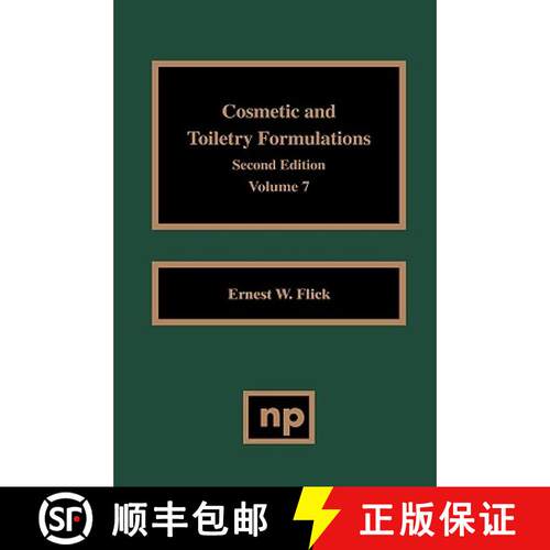 【3-4周达】精装 Cosmetic and Toiletry Formulations, Vol. 7 [9780815514305]