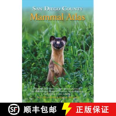 预订 San Diego County Mammal Atlas [9780692895399]