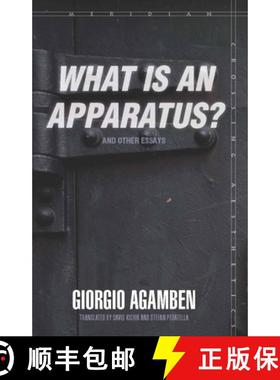 【3-4周达】What Is an Apparatus? and Other Essays]]stanford University Press]bb]b409]05/01/2009]phi01... [9780804762298]