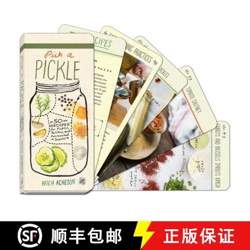 【3-4周达】Pick a Pickle: 50 Recipes for Pickles, Relishes, and Fermented Snacks: A Cookbook [9780770434649]