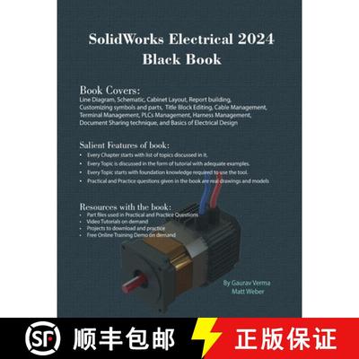 【3-4周达】SolidWorks Electrical 2024 Black Book [9781774591208]